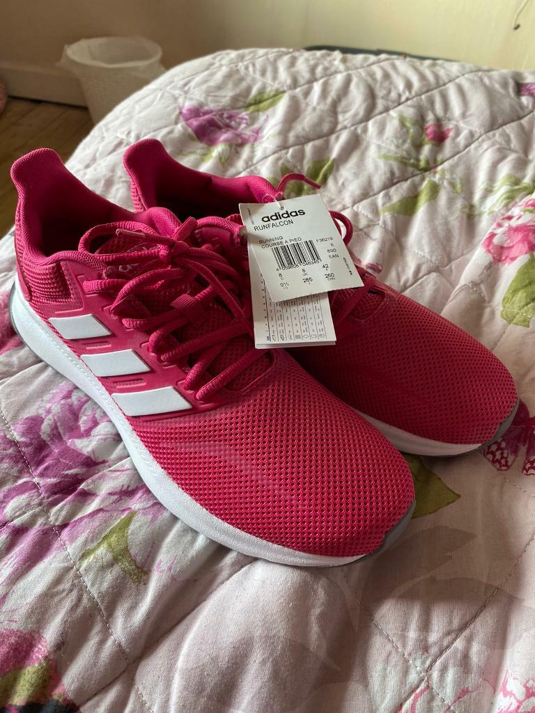ladies pink adidas trainers